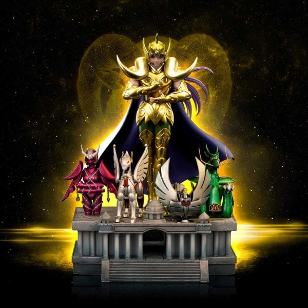 Die Ritter des Tierkreises 1/10 Art Scale Aries Mu Deluxe 27 cm
