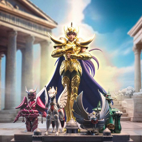 Die Ritter des Tierkreises 1/10 Art Scale Aries Mu Deluxe 27 cm