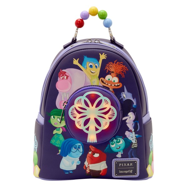 INSIDE OUT 2 MINI-RUCKSACK - DISNEY PIXAR LOUNGEFLY