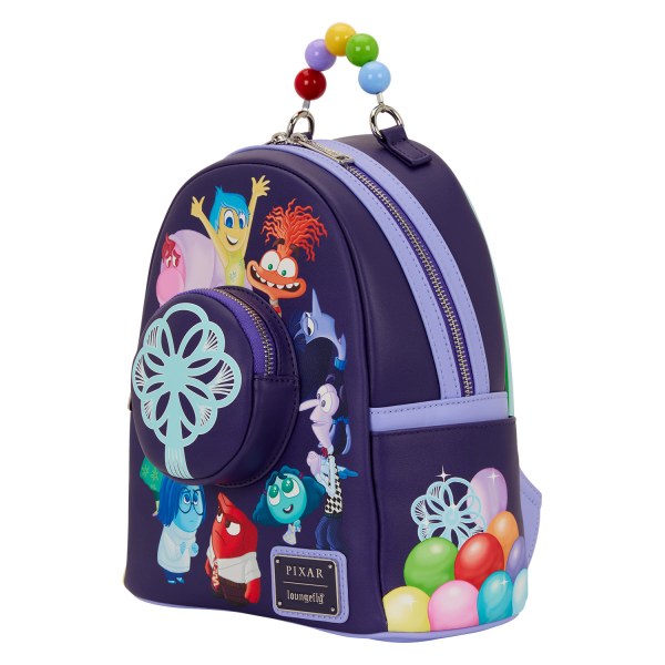 INSIDE OUT 2 MINI-RUCKSACK - DISNEY PIXAR LOUNGEFLY
