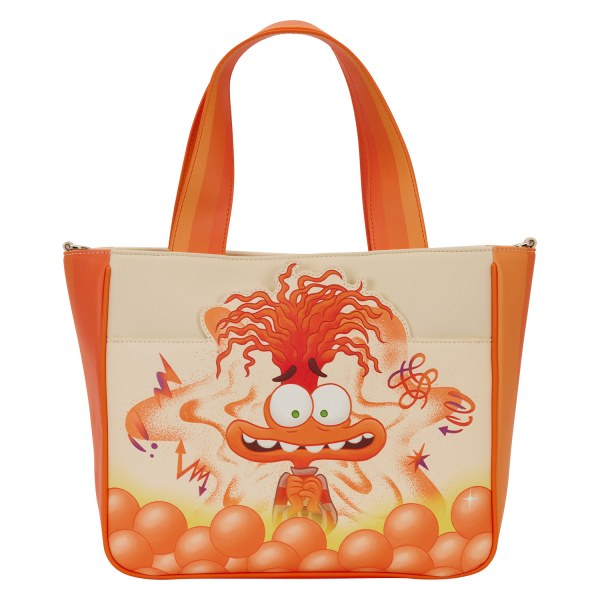 IN INSIDE OUT HERUM 2 ANXIETY TRAGETASCHE MIT MÜNZBEUTEL - DISNEY PIXAR LOUNGEFLY