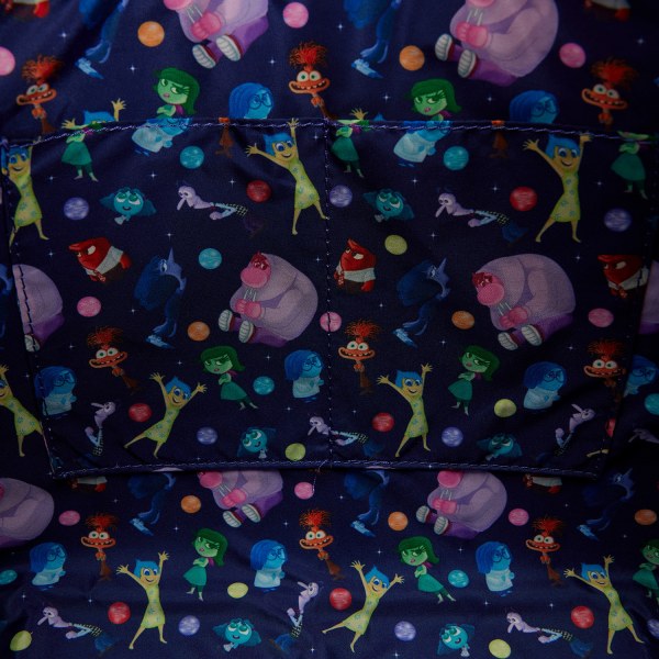 IN INSIDE OUT HERUM 2 ANXIETY TRAGETASCHE MIT MÜNZBEUTEL - DISNEY PIXAR LOUNGEFLY