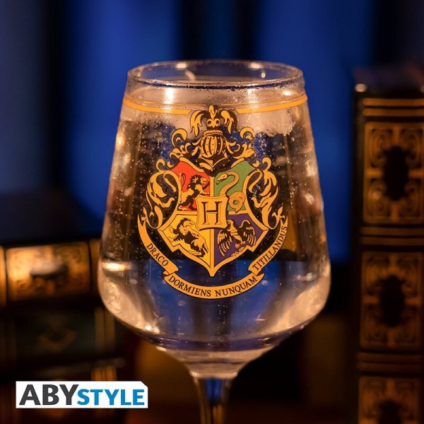 Hogwarts-Emblem-Stielglas – Harry Potter