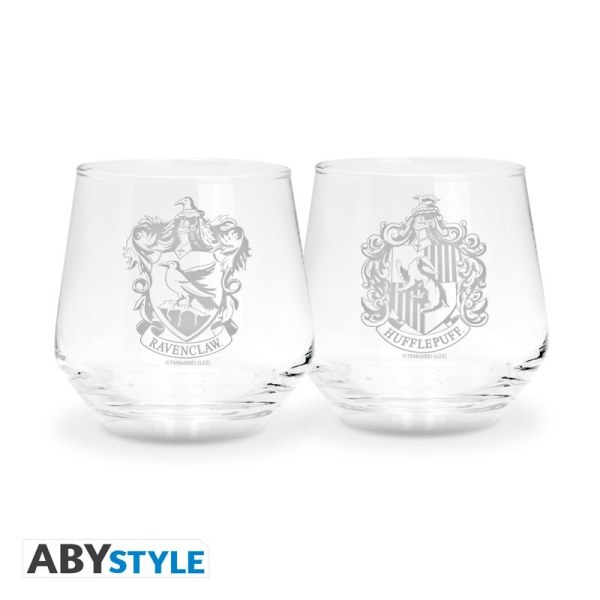 Set mit 2 Ravenclaw und Hufflepuff Brillen – Harry Potter