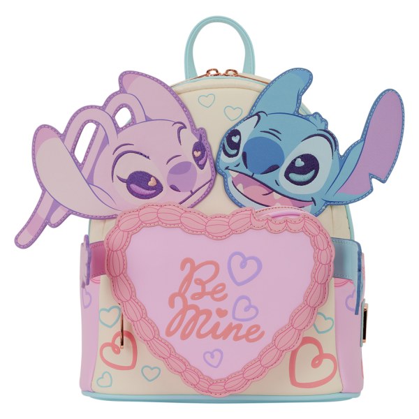 STITCH & ENGEL BE MINE MINI-RUCKSACK - DISNEY LOUNGEFLY