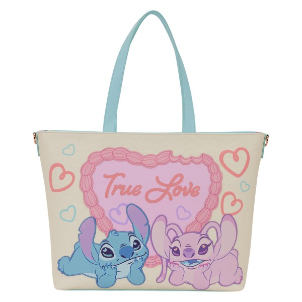 STITCH & ENGEL TRUE LOVE TRAGETASCHE - DISNEY LOUNGEFLY