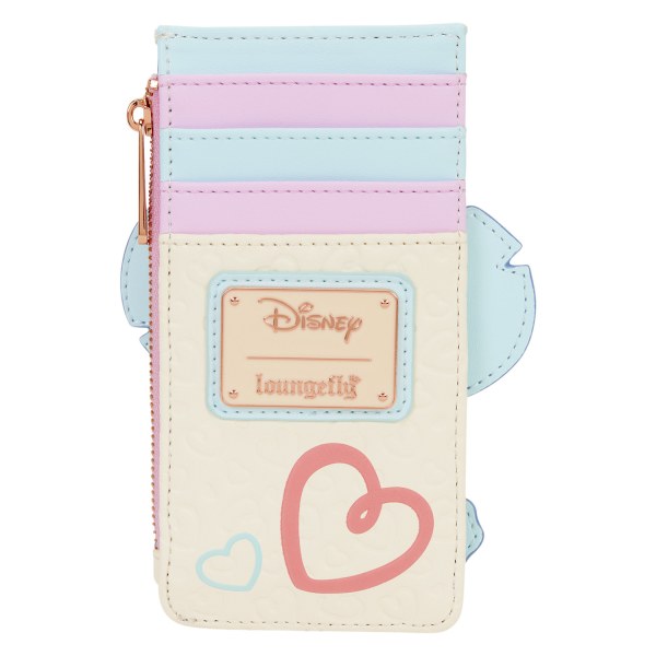 STITCH & ENGEL BE MINE GROSSER KARTENHALTER - DISNEY LOUNGEFLY
