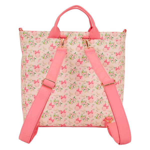 MINNIE MAUS BLUMEN-RUCKSACK & TRAGETASCHE - DISNEY LOUNGEFLY