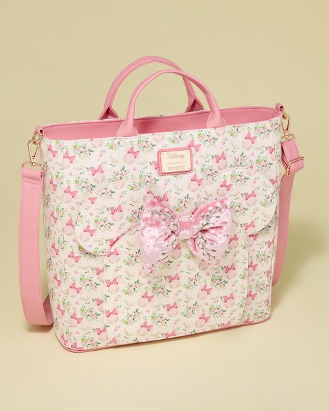 MINNIE MAUS BLUMEN-RUCKSACK & TRAGETASCHE - DISNEY LOUNGEFLY