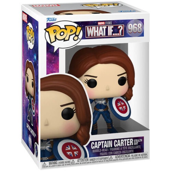Funko Pop! 968 Marvel What If – Captain Carter Stealth