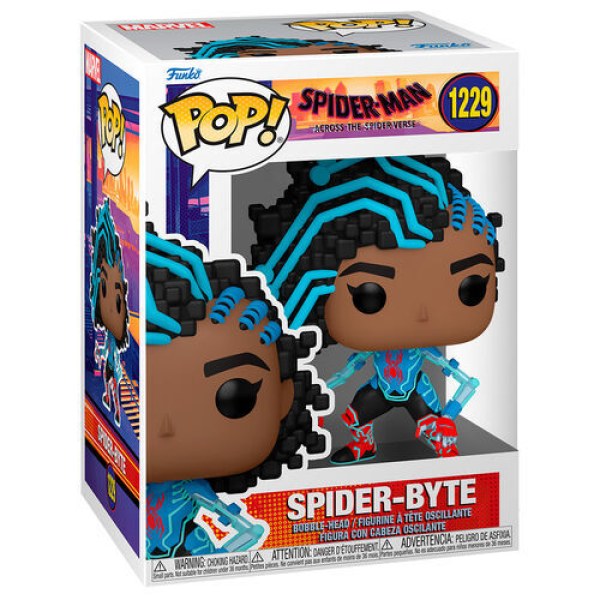 Funko Pop! 1229 Marvel Spider-Man Across the Spider-Verse – Spider-Byte