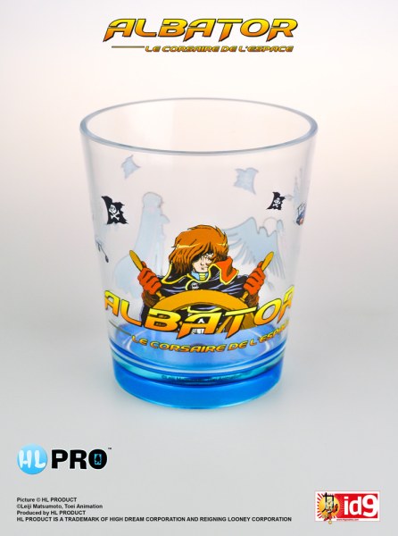 Ruder aus Kunststoffglas – Kapitän Harlock