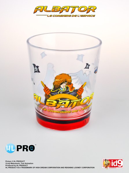 Ruder aus Kunststoffglas – Kapitän Harlock