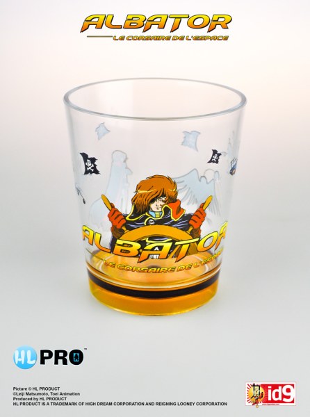 Ruder aus Kunststoffglas – Kapitän Harlock