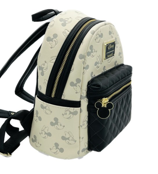 DISNEY - Minnie und Mickey - Mini-Rucksack LoungeFly 'Exklusive Edition'