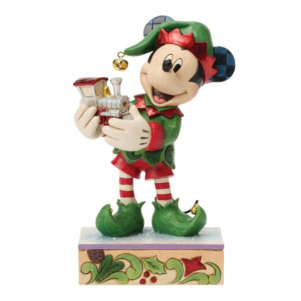 MICKEY-ELF MIT ZUG SONDERAUSGABE - DISNEY TRADITIONS