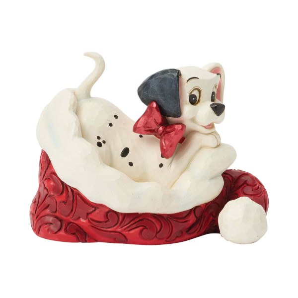 MINI 101 DALMATINER MIT WEIHNACHTSMANNHUT - DISNEY TRADITIONS