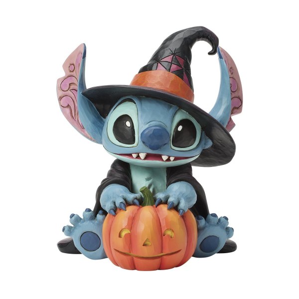 STITCH als Hexe mit Jack-O-Lantern - DISNEY TRADITIONS