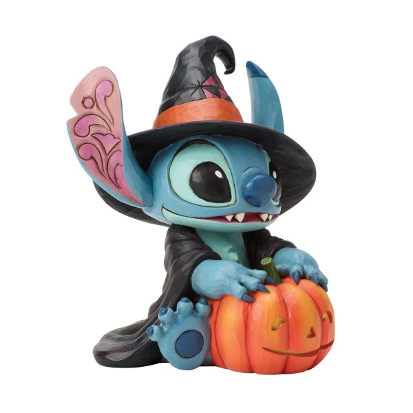 STITCH als Hexe mit Jack-O-Lantern - DISNEY TRADITIONS