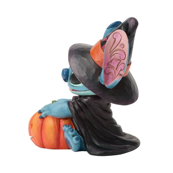 STITCH als Hexe mit Jack-O-Lantern - DISNEY TRADITIONS