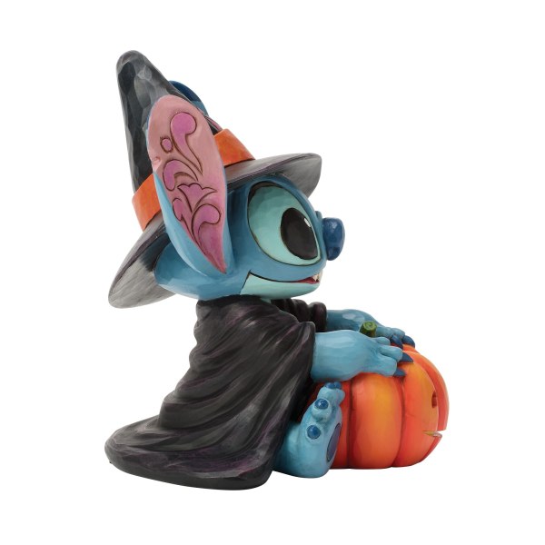 STITCH als Hexe mit Jack-O-Lantern - DISNEY TRADITIONS