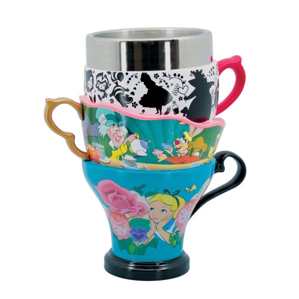 ALICE WUNDERLAND DEKORATIVER KEGEL - DISNEY SHOWCASE