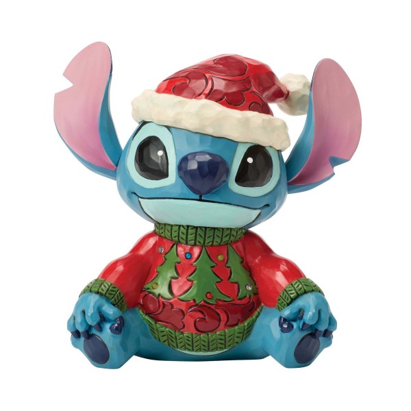 STITCH WITH WEIHNACHTEN SWULLER (LED) - DISNEY TRADITIONS