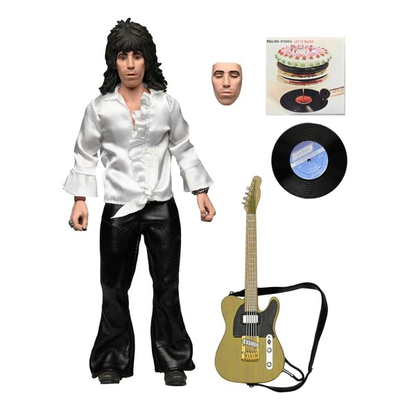 THE ROLLING STONES - 20 cm große Actionfigur mit Kleidung - Keith Richards (1975) Figur