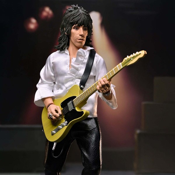 THE ROLLING STONES - 20 cm große Actionfigur mit Kleidung - Keith Richards (1975) Figur