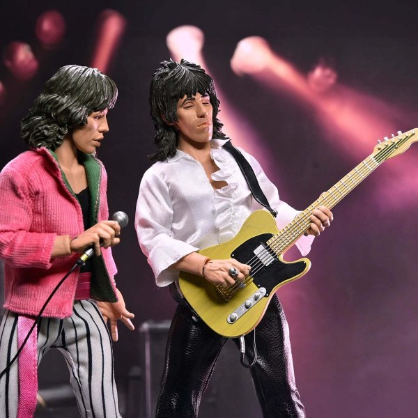 THE ROLLING STONES - 20 cm große Actionfigur mit Kleidung - Keith Richards (1975) Figur