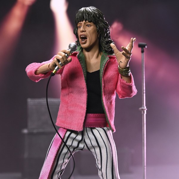 THE ROLLING STONES - 20 cm große Actionfigur in Kleidung – MICK JAGGER (1975) Figur