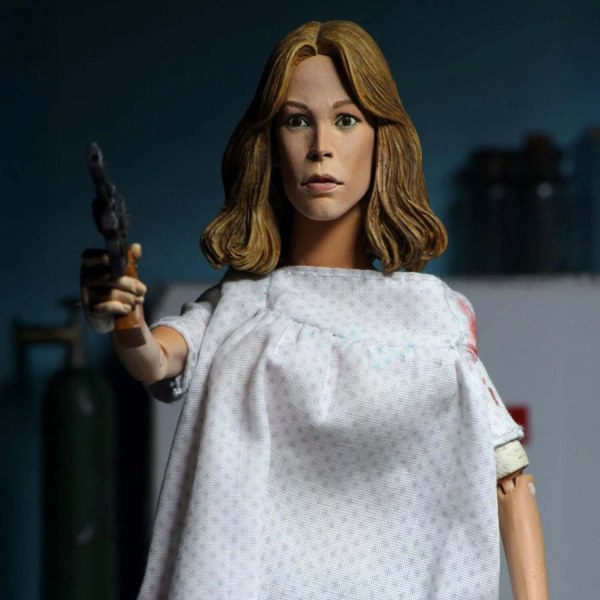 HALLOWEEN 2 (1981) 20 cm große Actionfiguren in Kleidung, Doppelpack – Dr. Loomis und Laurie Strode