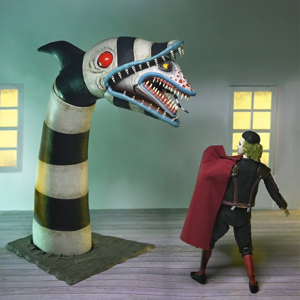 BEETLEJUICE BEETLEJUICE – 18 cm große Actionfigur – Ultimatives „MATADOR“-BEETLEJUICE- UND SANDWORM-2er-Pack