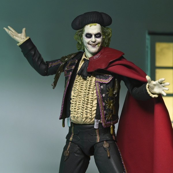 BEETLEJUICE BEETLEJUICE – 18 cm große Actionfigur – Ultimatives „MATADOR“-BEETLEJUICE- UND SANDWORM-2er-Pack