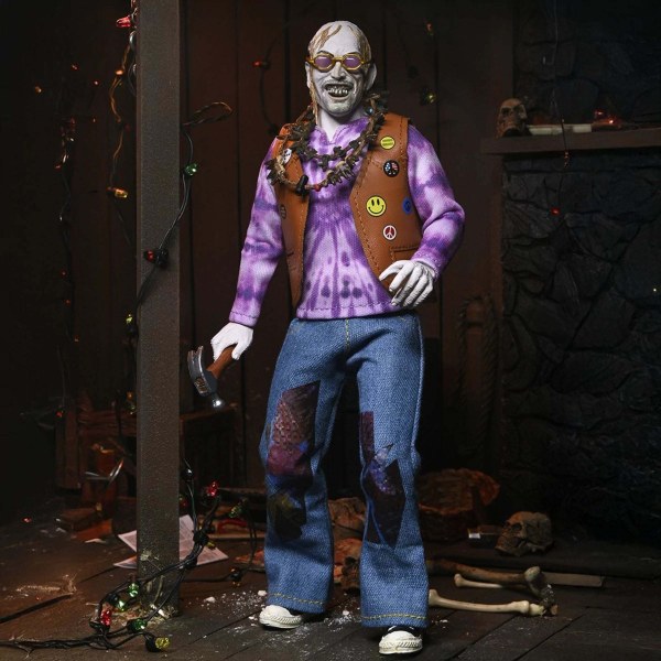 TEXAS CHAINSAW MASSACRE 2 - 8” BEKLEIDTE FIGUR - CHOP TOP