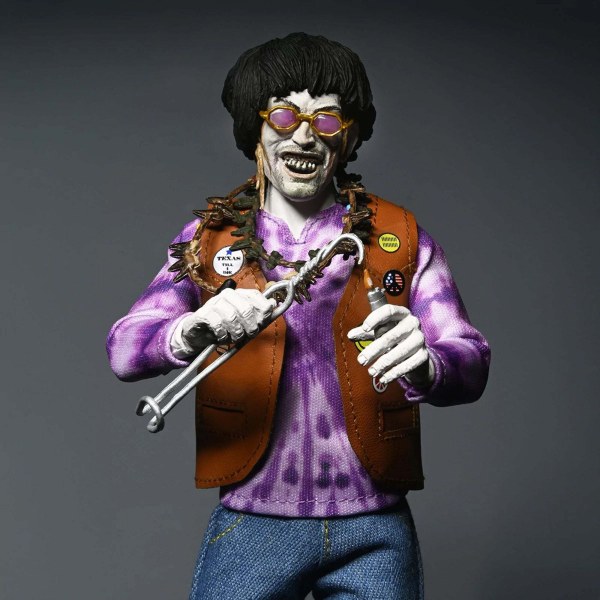 TEXAS CHAINSAW MASSACRE 2 - 8” BEKLEIDTE FIGUR - CHOP TOP