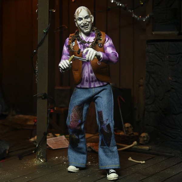 TEXAS CHAINSAW MASSACRE 2 - 8” BEKLEIDTE FIGUR - CHOP TOP