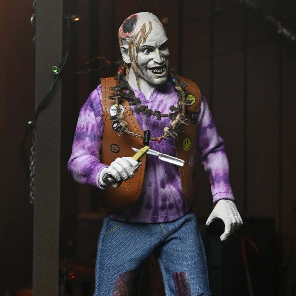 TEXAS CHAINSAW MASSACRE 2 - 8” BEKLEIDTE FIGUR - CHOP TOP