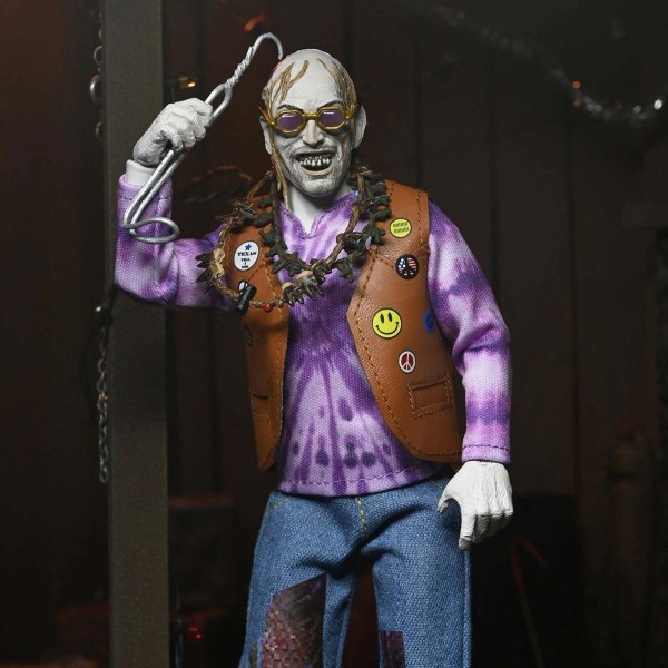 TEXAS CHAINSAW MASSACRE 2 - 8” BEKLEIDTE FIGUR - CHOP TOP