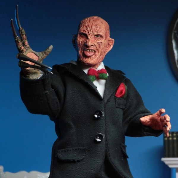 NIGHTMARE ON ELM STREET – 20 cm große Figur in Kleidung – Tuxedo Freddy