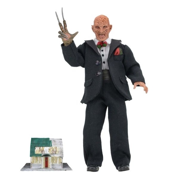 NIGHTMARE ON ELM STREET – 20 cm große Figur in Kleidung – Tuxedo Freddy