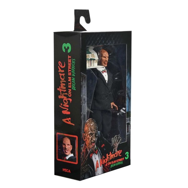 NIGHTMARE ON ELM STREET – 20 cm große Figur in Kleidung – Tuxedo Freddy