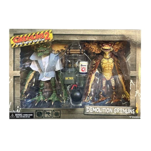 GREMLINS 2 – DIE NEUE BANDE – 18 CM ACTIONFIGUR – DEMOLITION GREMLIN 2ER-PACK
