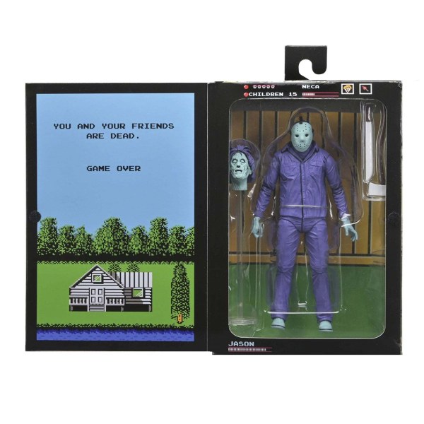 FREITAG DER 13. - 7-ZOLL-FIGUR - JASON (AUS DEM KLASSISCHEN VIDEOSPIEL)