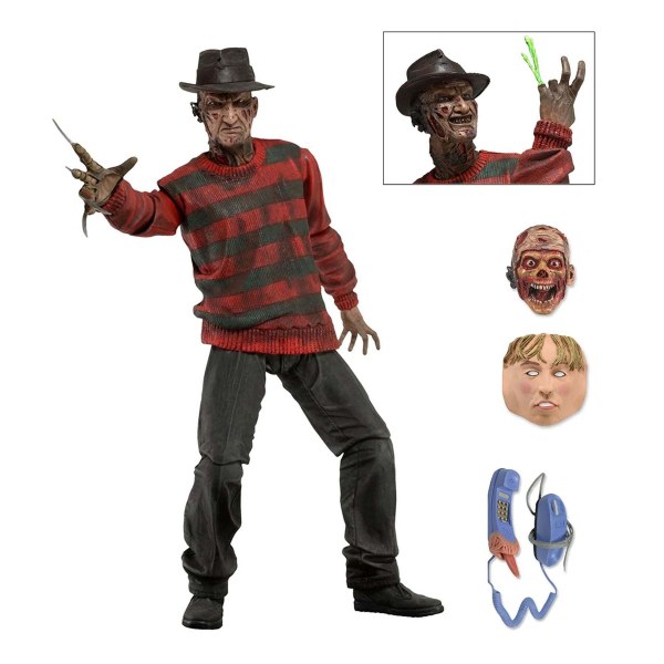 NIGHTMARE ON ELM ST. 30. JUBILÄUM - 18 cm ACTIONFIGUR - ULTIMATE FREDDY
