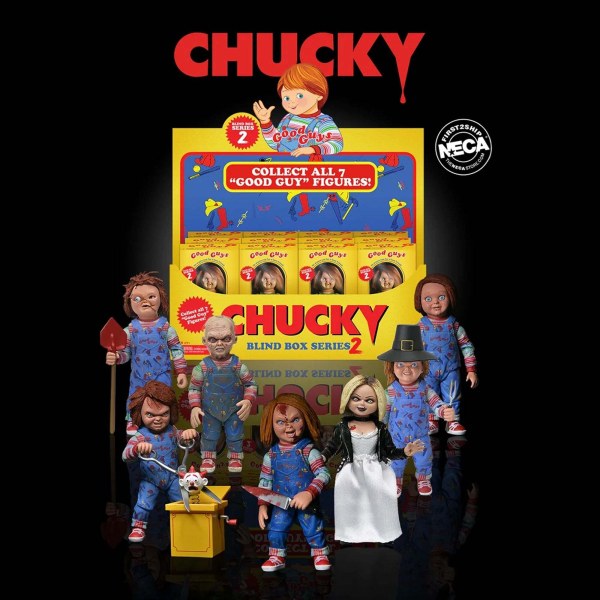 Chucky (Fernsehserie) – 18 cm große Actionfigur – „Good Guy“ Blindbox Serie 2