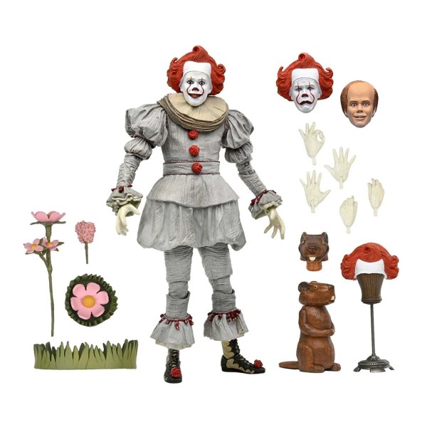 WILLKOMMEN IN DERRY – 18 CM GROSSE ACTIONFIGUR – ULTIMATIVER BOB GRAY ALS PENNYWISE