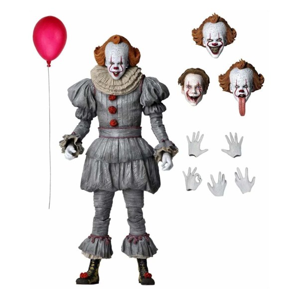 ES KAPITEL 2 – 18 CM GROSSE ACTIONFIGUR – ULTIMATIVER PENNYWISE (FILM VON 2019)
