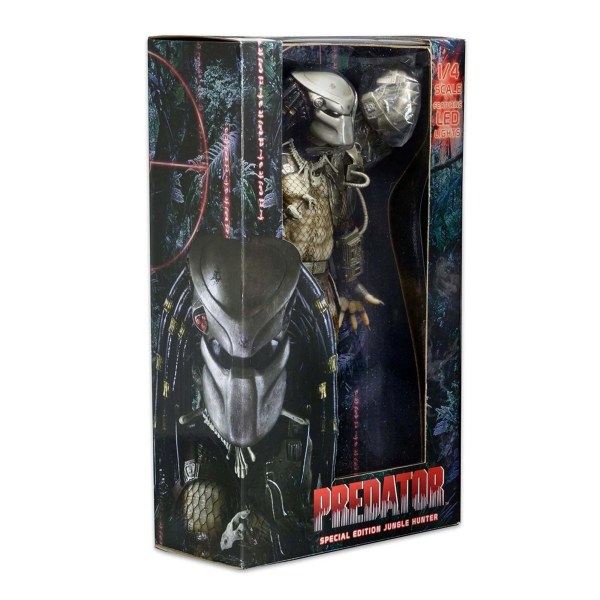 PREDATOR - FIGUR IM MAßSTAB ¼ - JUNGLE HUNTER PREDATOR MIT LED-LICHTERN