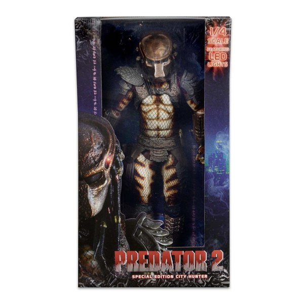 PREDATOR - FIGUR IM MAßSTAB ¼ - CITY HUNTER PREDATOR MIT LED-LICHTERN